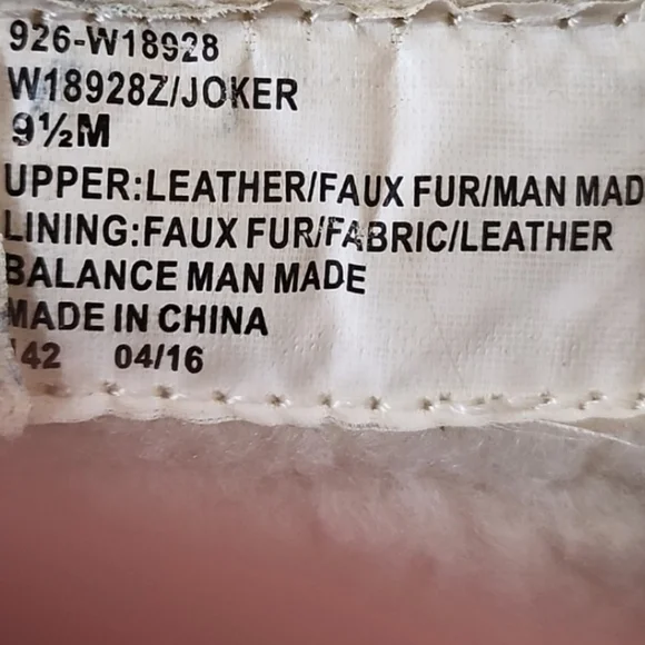 White Mountain Rialto Joker II Brown Suede Chunky Chastity Boots Sherpa Warm - Picture 4 of 16